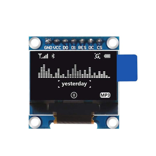 0.96 inch OLED Display Module SPI I2C IIC 128×64 7 Pin White