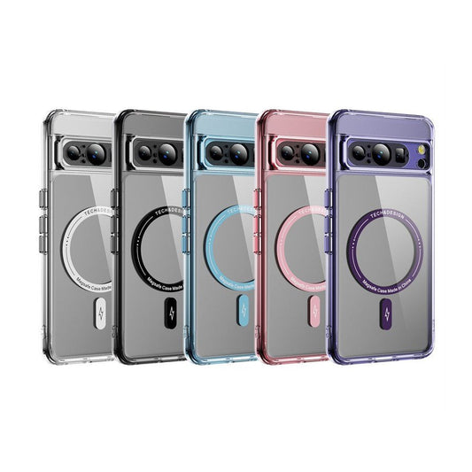 Sheer Transparent Corner Airbag Magsafe Case - Google