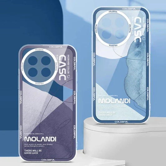 Colorful Morandi Semi Transparent Phone Case - OnePlus