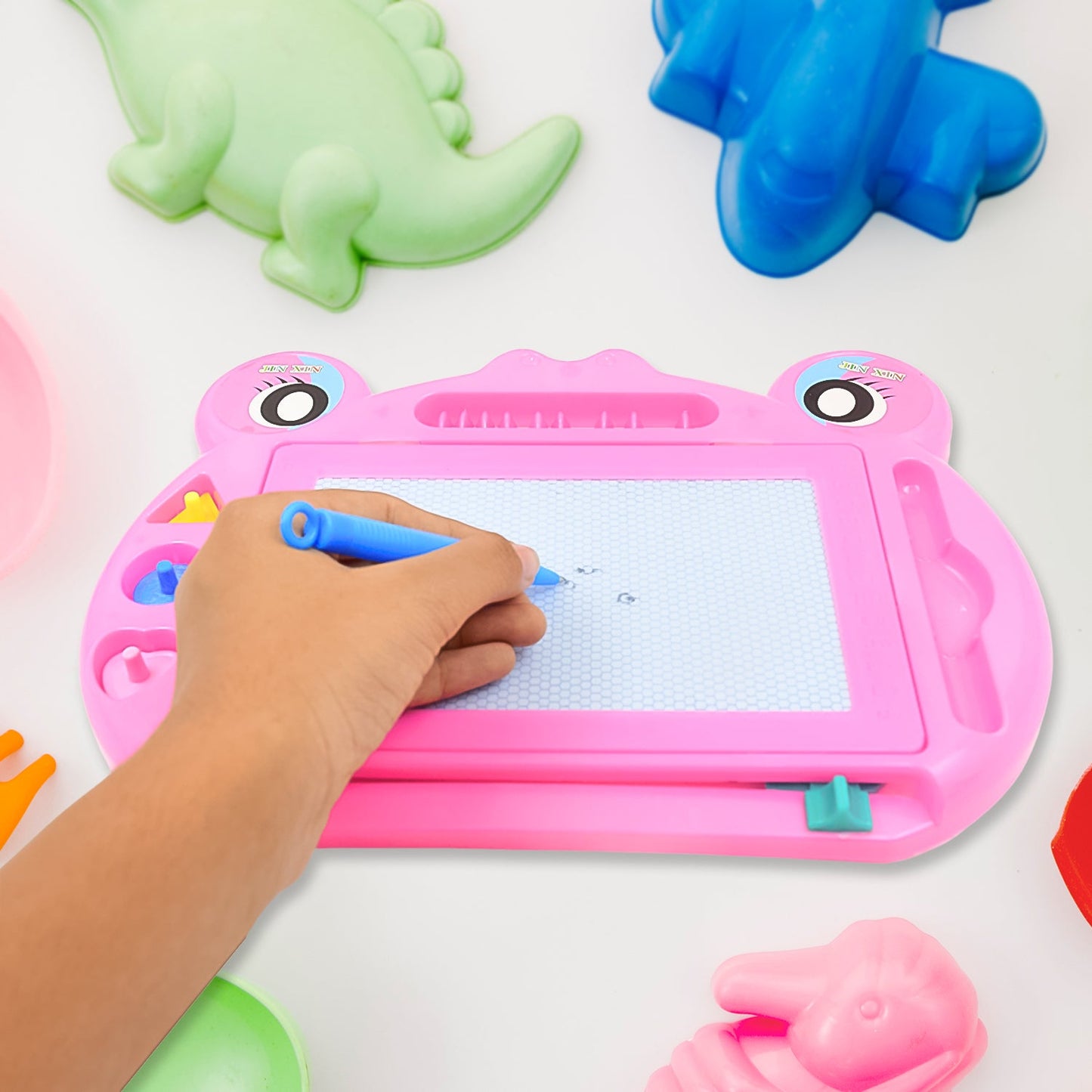 Frog Design Magic Sketch Slate Board (1 Pc / 28 × 20 Cm)