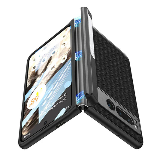 Google Pixel Fold Woven Pattern Stand Case