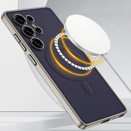 Skin Feel Leather Case -Samsung