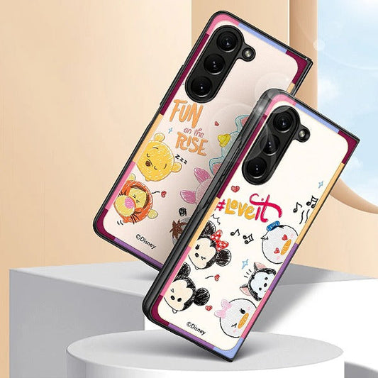Galaxy Z Fold Cartoon Pattern Case