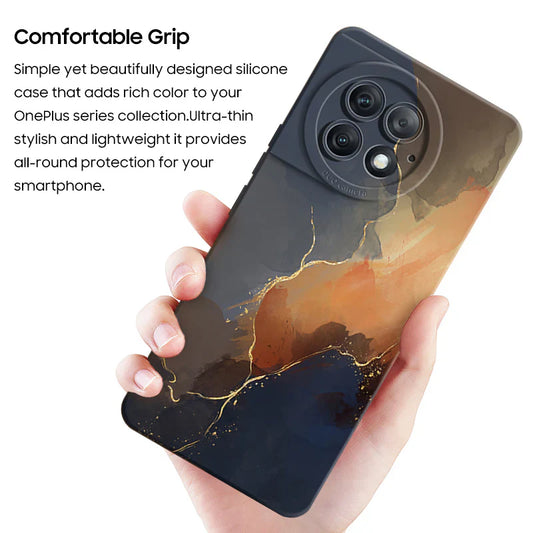 Color Flex Painted Liquid Silicone Case - OnePlus