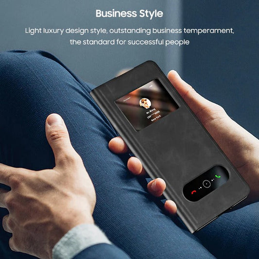 Galaxy Z Fold Series Napa Leather Business Case