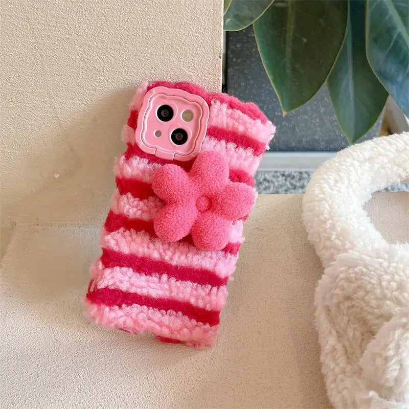 Cute Fluffy Soft Fur Case