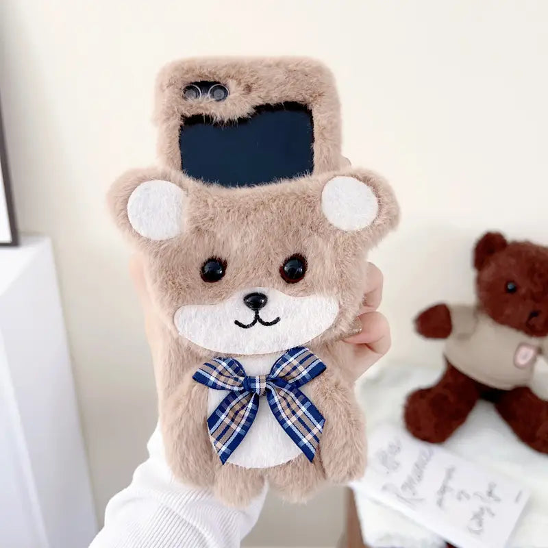 Cuddly Bear Flip Case - Samsung