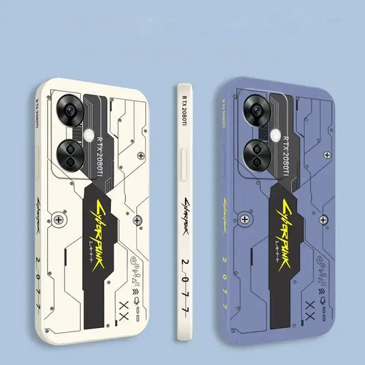 Tech Inspired Anti Fall Protective Case- OnePlus