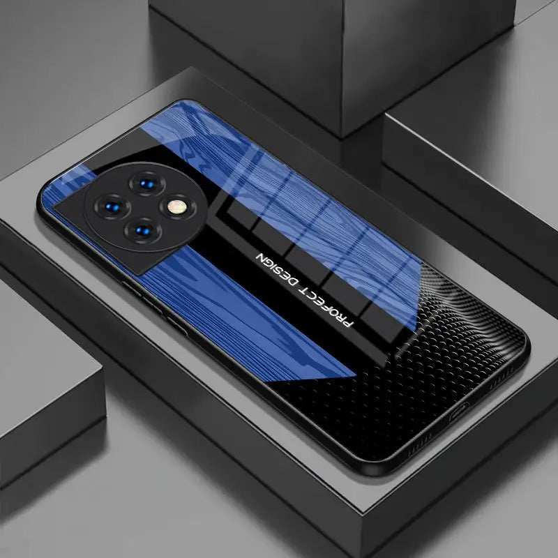 Urban Wood Tempered Glass Case - OnePlus
