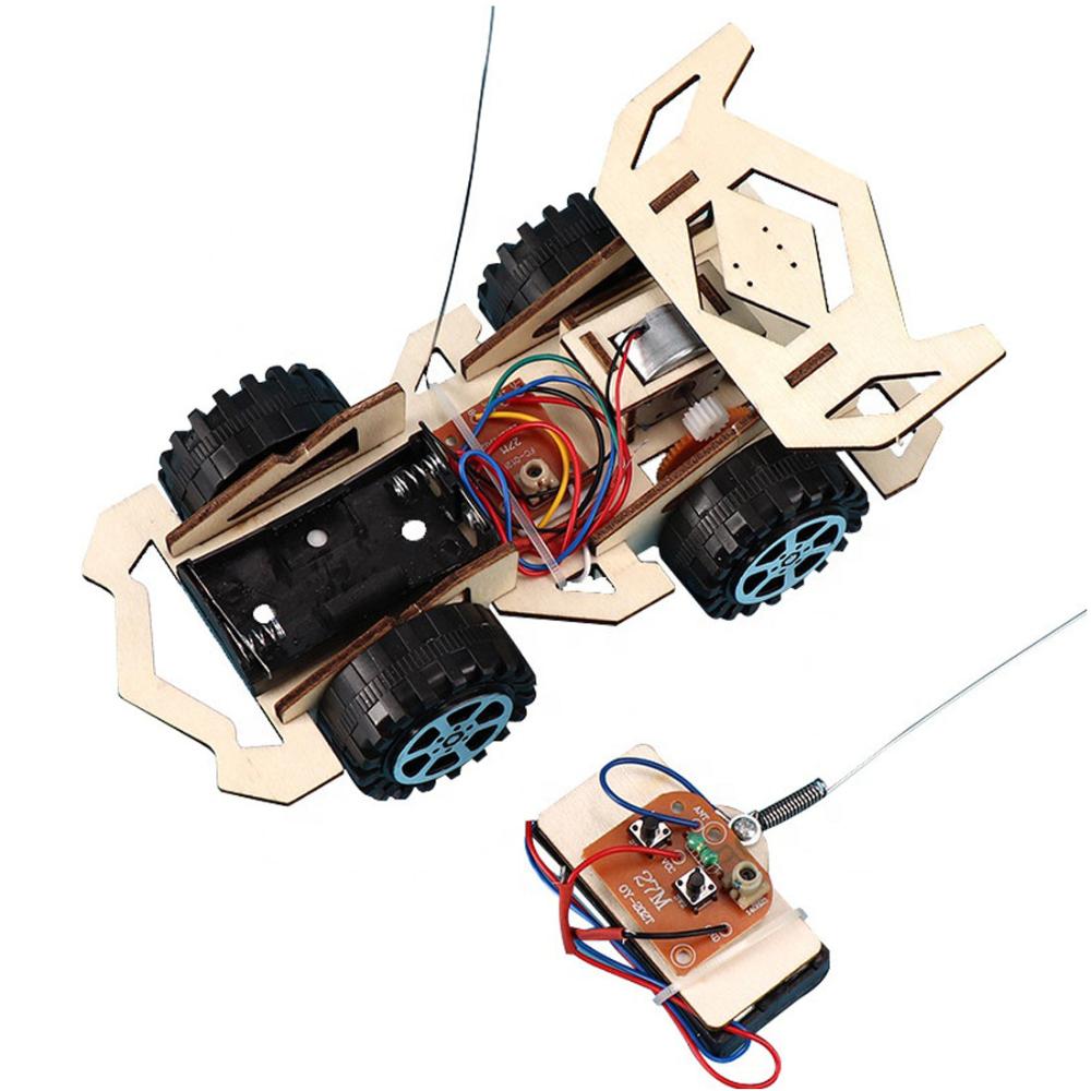 DIY Magic Racing Car – 4-Wheel STEM Science Adventure Toy