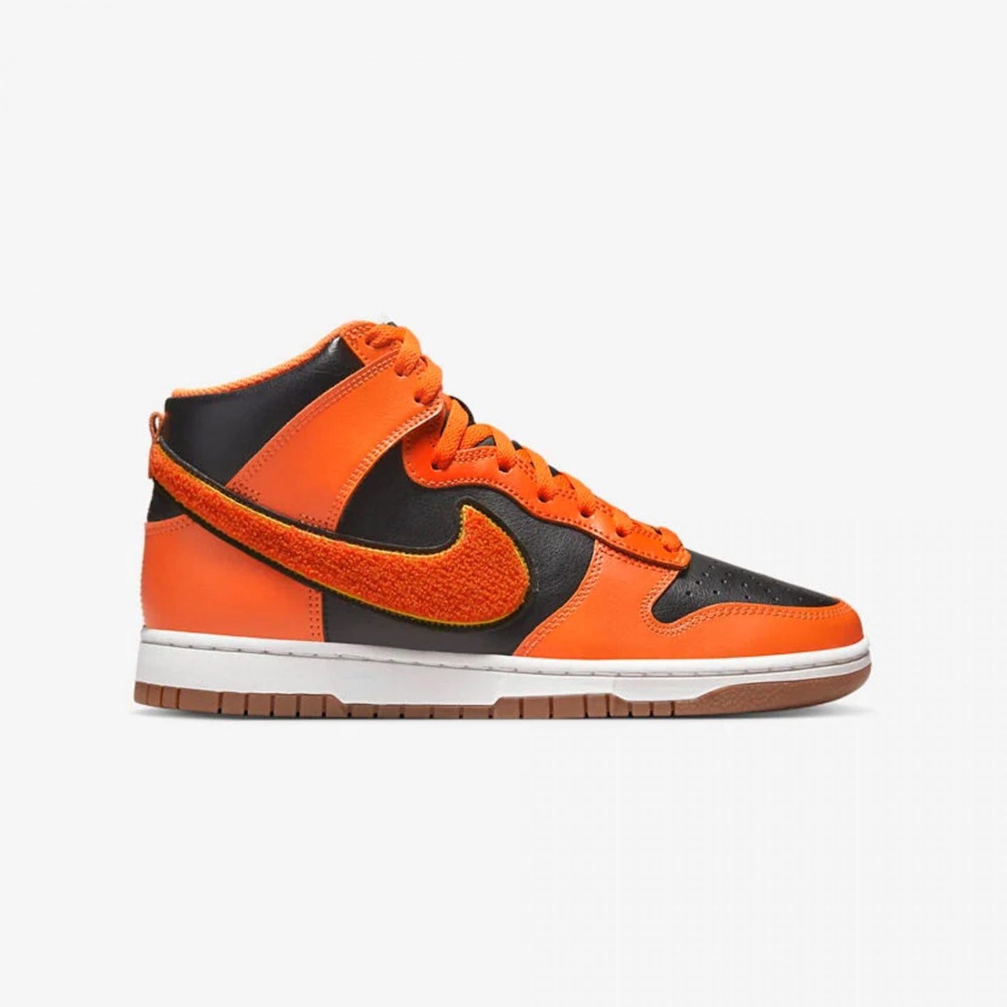 Nike | DUNK HIGH RETRO { BLACK/SAFETY ORANGE-UNIVERSITY GOLD