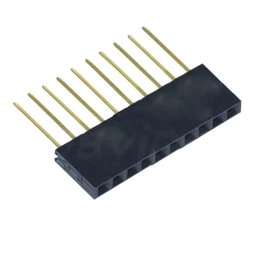 Female Berg Strip 2.54mm Straight Header Pin