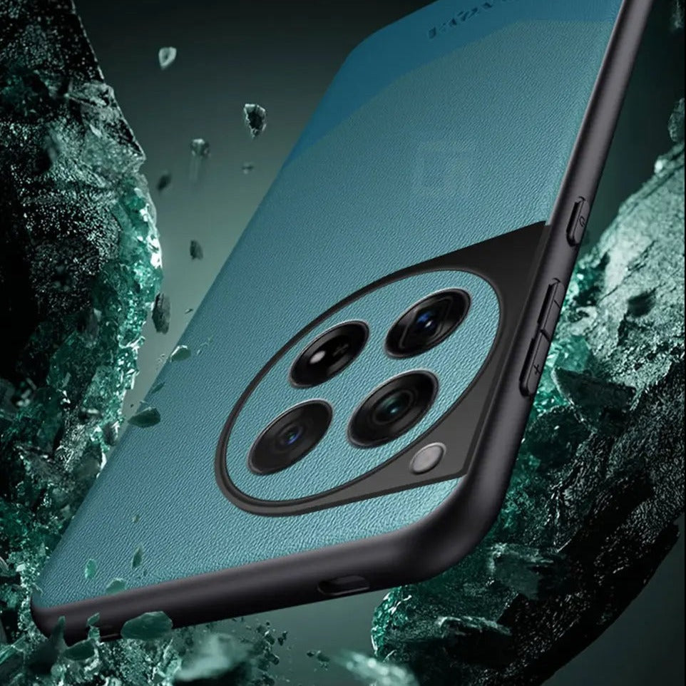 Elegant DuoTone Leather Case - OnePlus