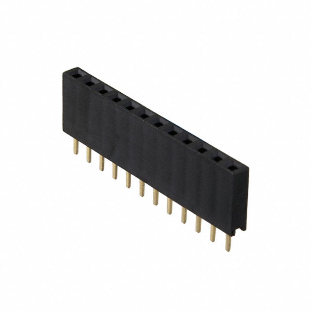 Female Berg Strip 2.54mm Straight Header Pin