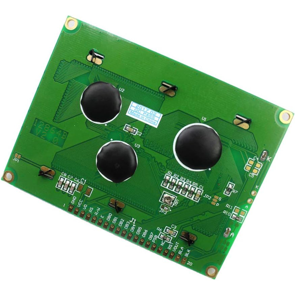 12864B Graphic Yellow Color Backlight LCD Display Module