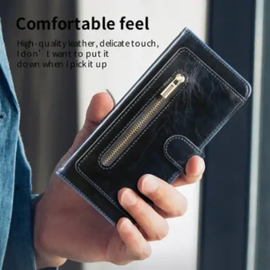 Elegant Foldable Zipper Cover - Samsung