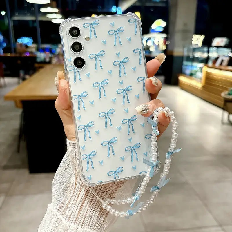 Bow Charm Cute Ribbons Phone Case - Samsung