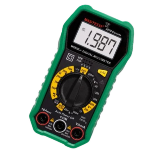 Mastech MS830N / MS830L+(2000 Counts) Manual Ranging Digital Multimeter