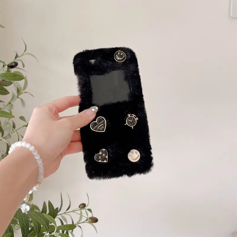Fashionable Furry Phone Case - Samsung