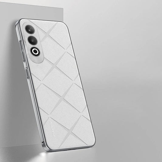 Classy High-End Leather Business Case - OnePlus Nord