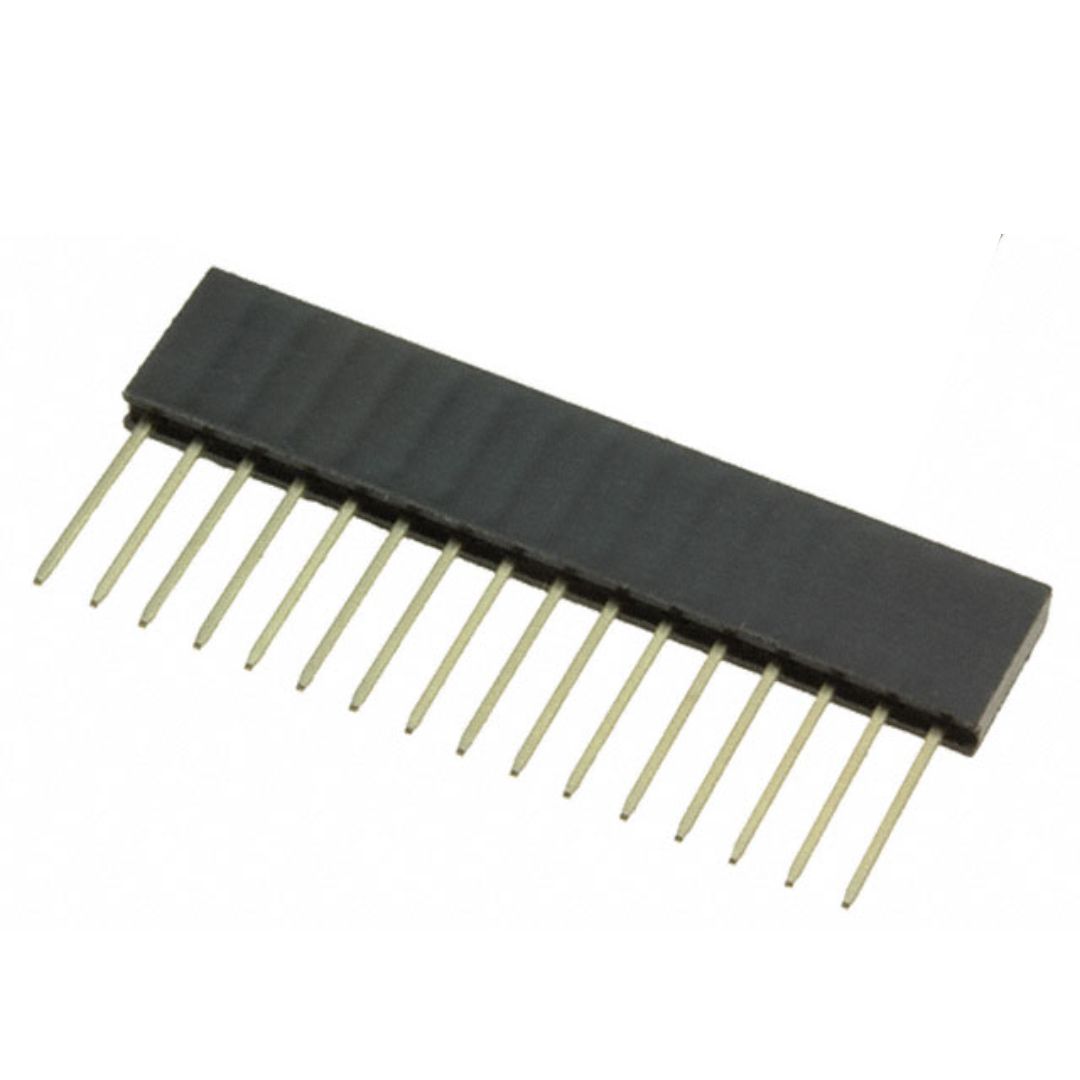 Female Berg Strip 2.54mm Straight Header Pin