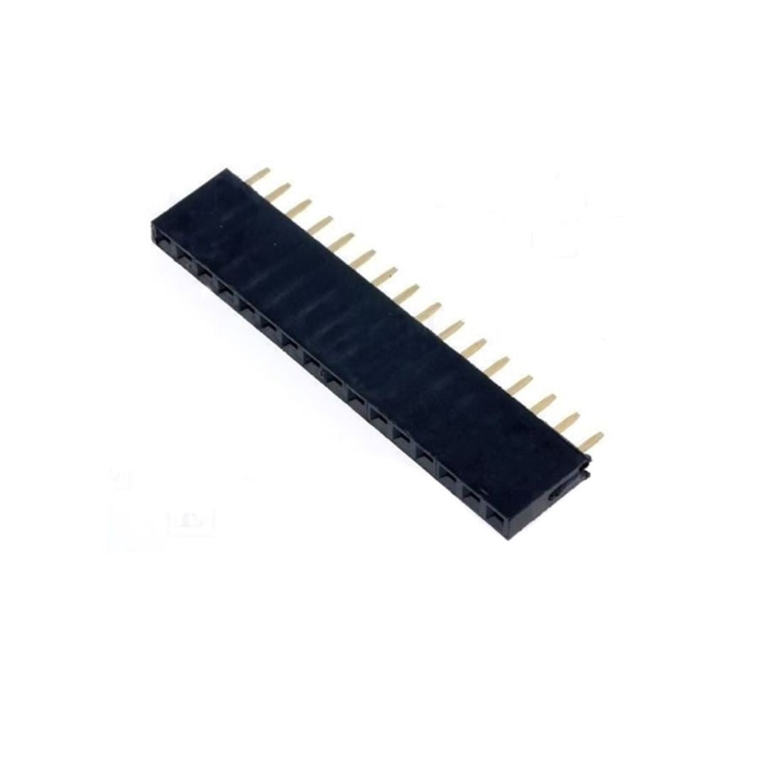 Female Berg Strip 2.54mm Straight Header Pin