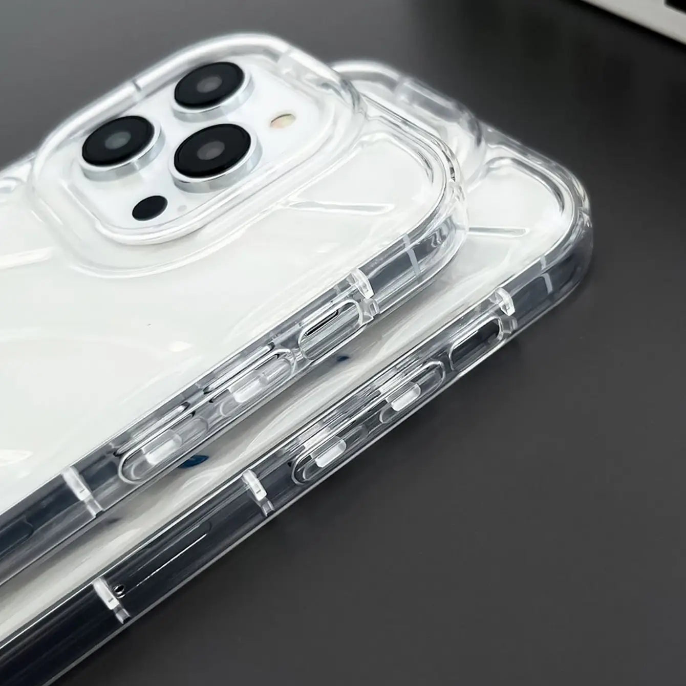 Glossy Vortex Clear Guard Case - iPhone