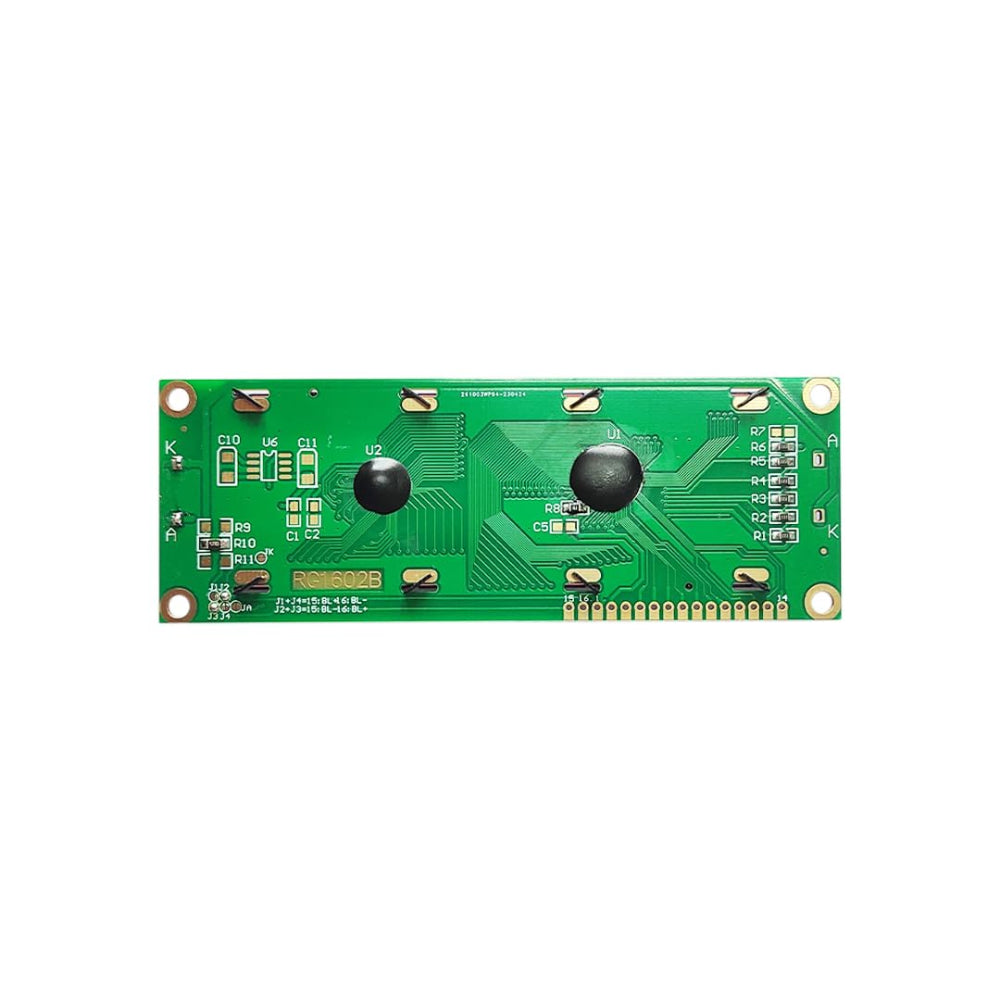 16X2 1602 Jumbo Character Lcd Display Green Color