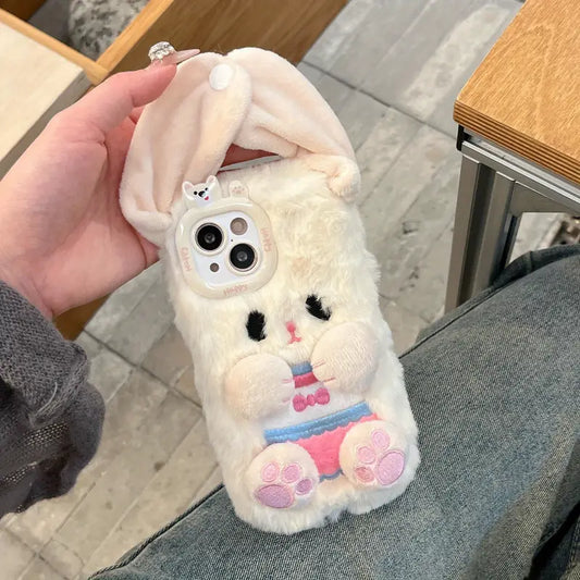 Unique 3D Rabbit Design Case