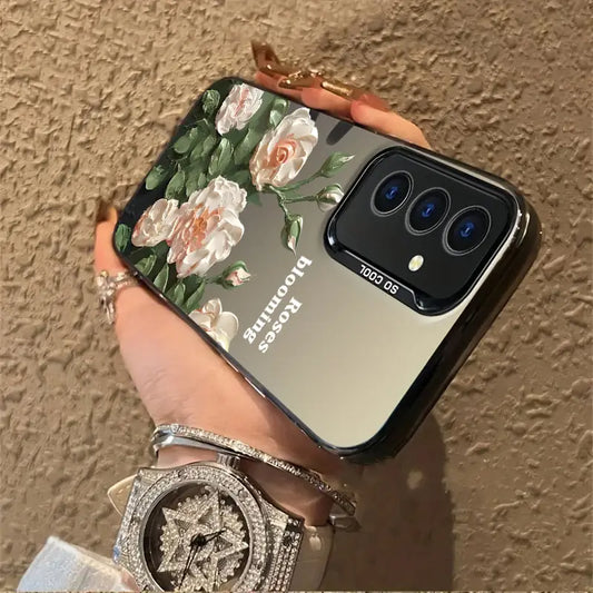 Fresh Oil Painting Flowers Phone Case - Samsung