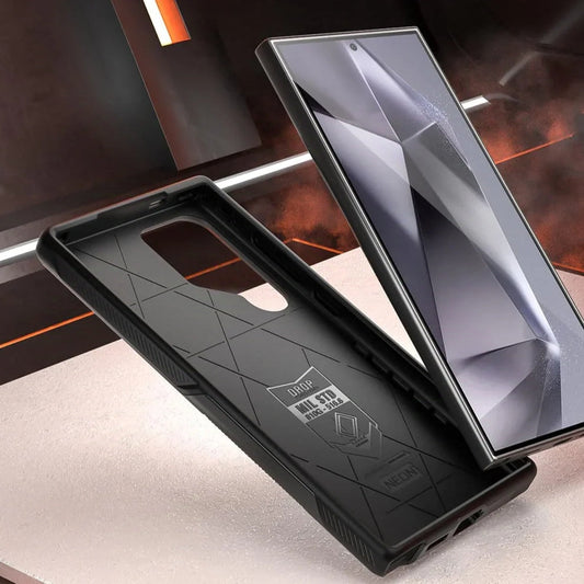 360 Protection Magnetic Ring Stand Case - Samsung