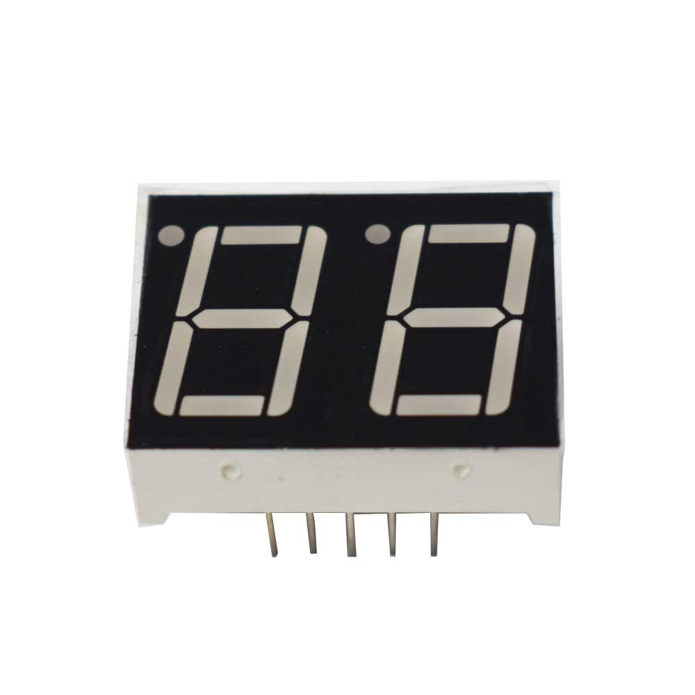 2 Digit Seven Segment Display - Green (Common Anode)