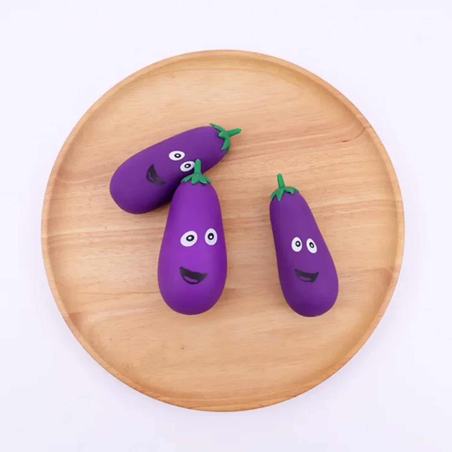 Stretchy & Filler Eggplant Squeeze Toy