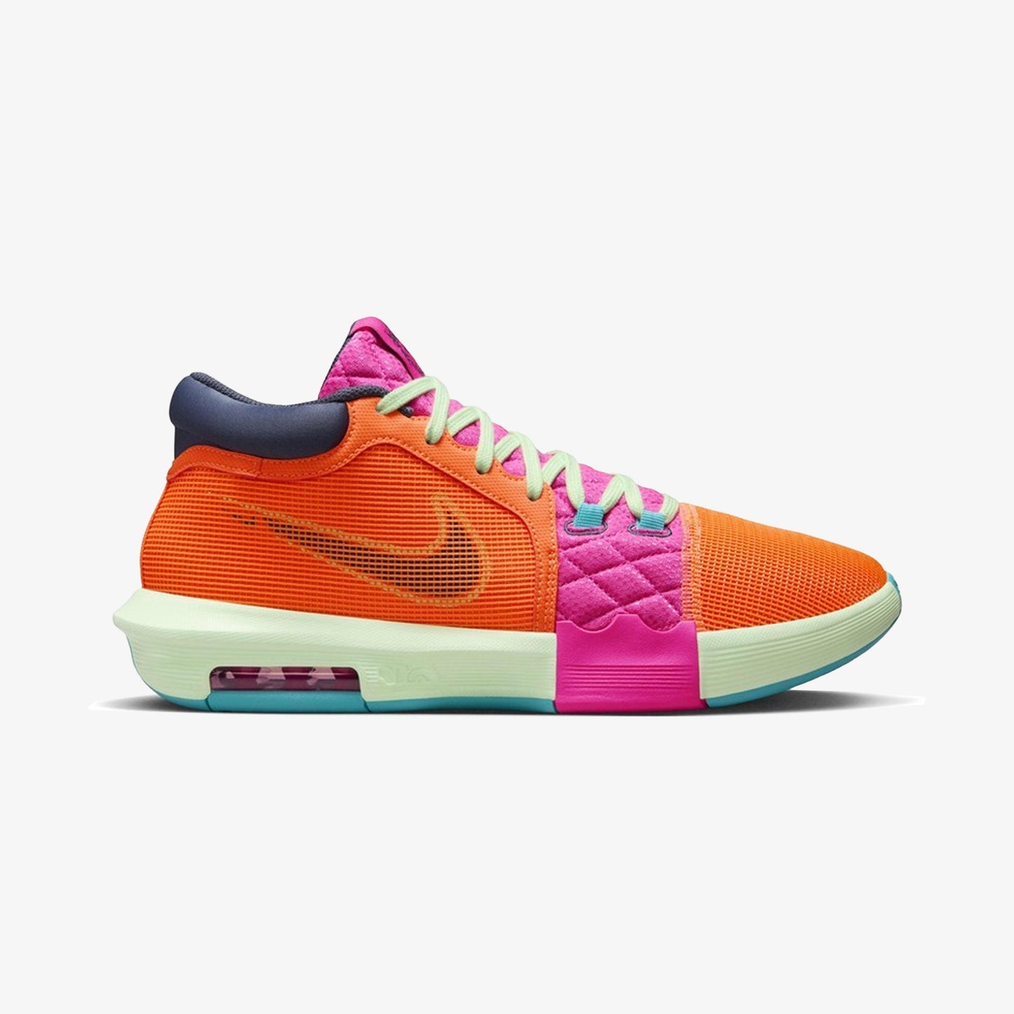 Nike | LEBRON WITNESS 8 EP { TOTAL ORANGE/THUNDER BLUE-LASER FUCHSIA