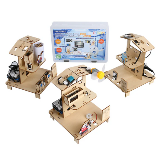 3-In-1 ACEBOTT ESP32 STEM School Smart Home Education Kit - Level 1 QE023
