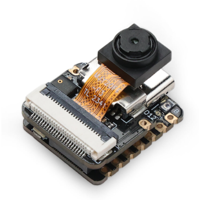 Seeed Studio XIAO ESP32S3 Sense: 2.4GHz Wi-Fi, BLE 5.0, OV2640 Camera Sensor, Digital Microphone, 8MB FLASH, 8MB PSRAM, Rich Interface, Battery Charging Supported, IoT, Embedded ML