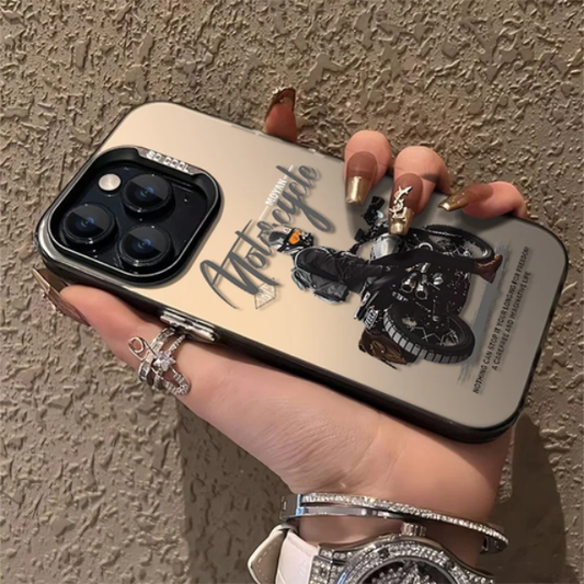 Daring Motorcycle Adventure Frosted Case - iPhone