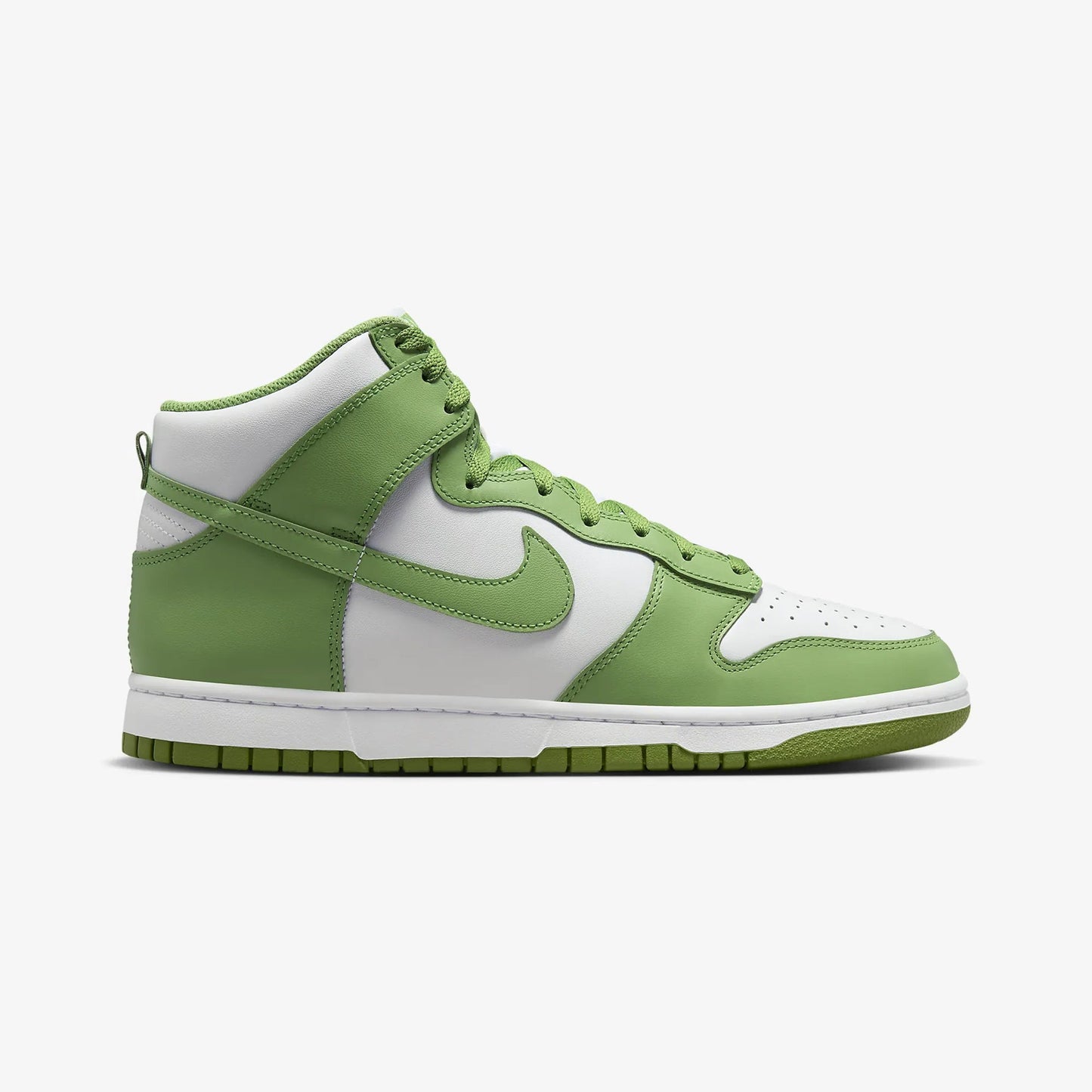 Nike | DUNK HIGH RETRO { WHITE/CHLOROPHYLL-WHITE