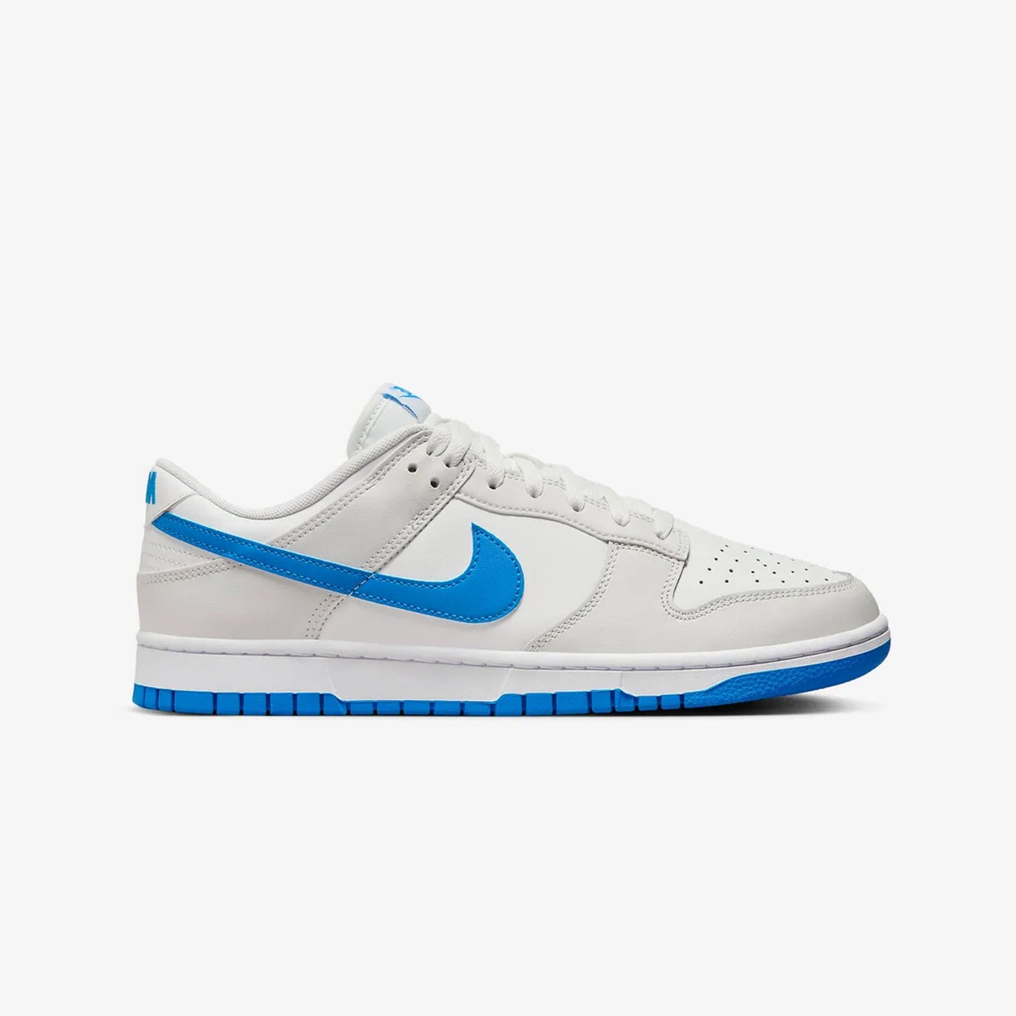 Nike | DUNK LOW RETRO { SUMMIT WHITE/PHOTO BLUE-PLATINUM TINT