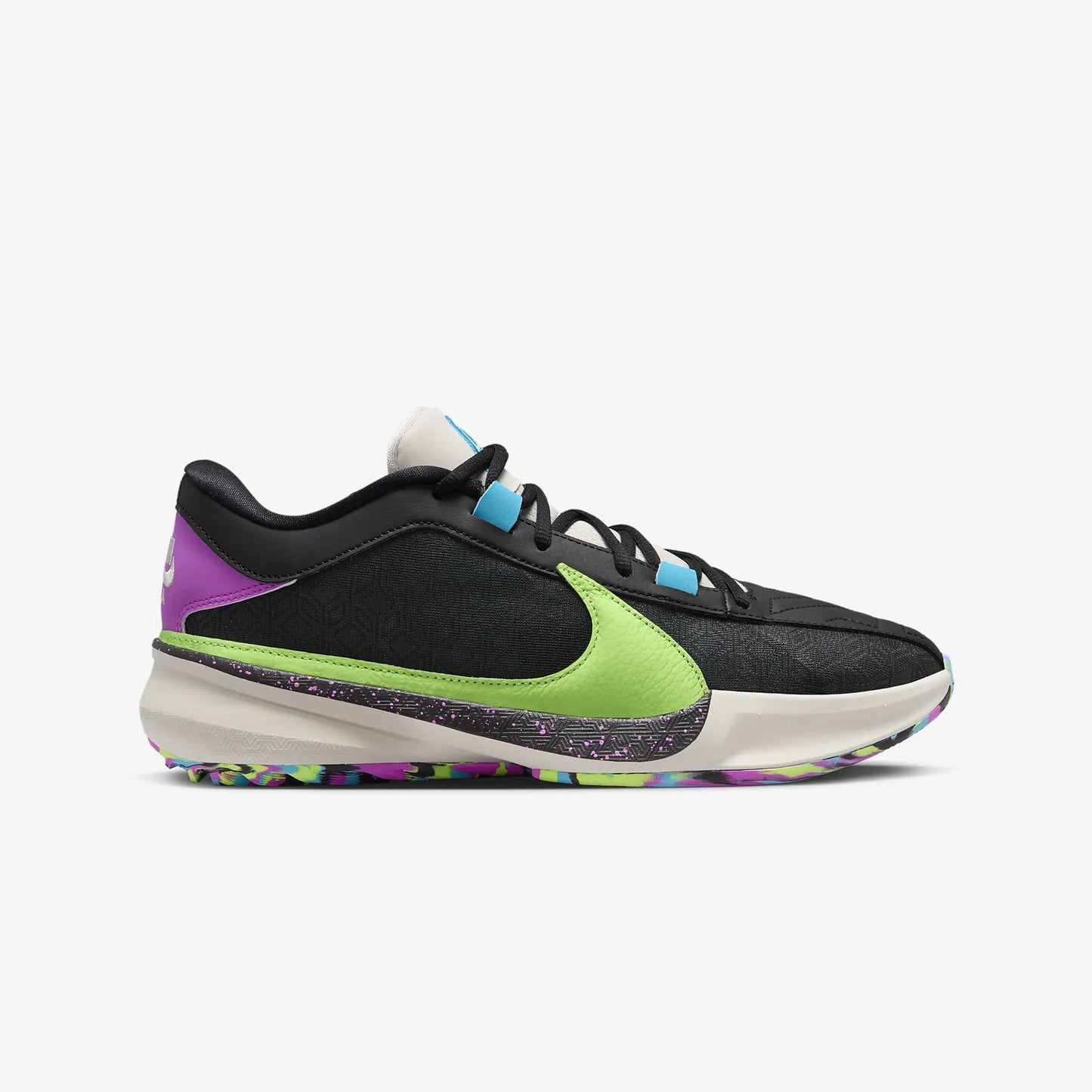 Nike | FREAK 5 EP { BLACK/PHANTOM-FUCHSIA DREAM-BALTIC BLUE