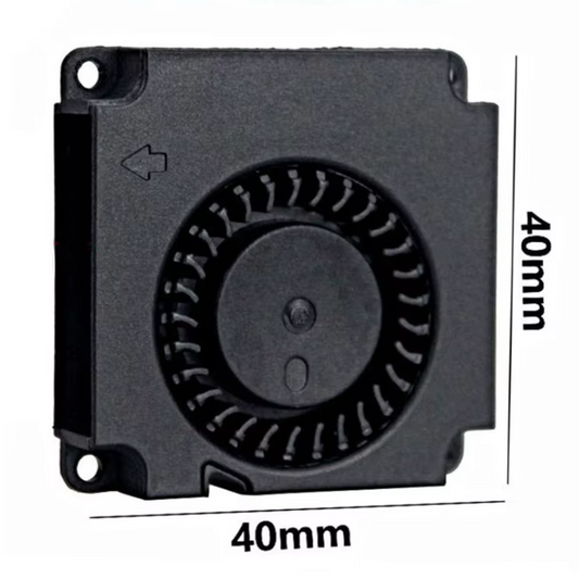 DC 12V 4CM 4010 Double Ball Cooling Fan Durable Turbo Blower for 3D Printer