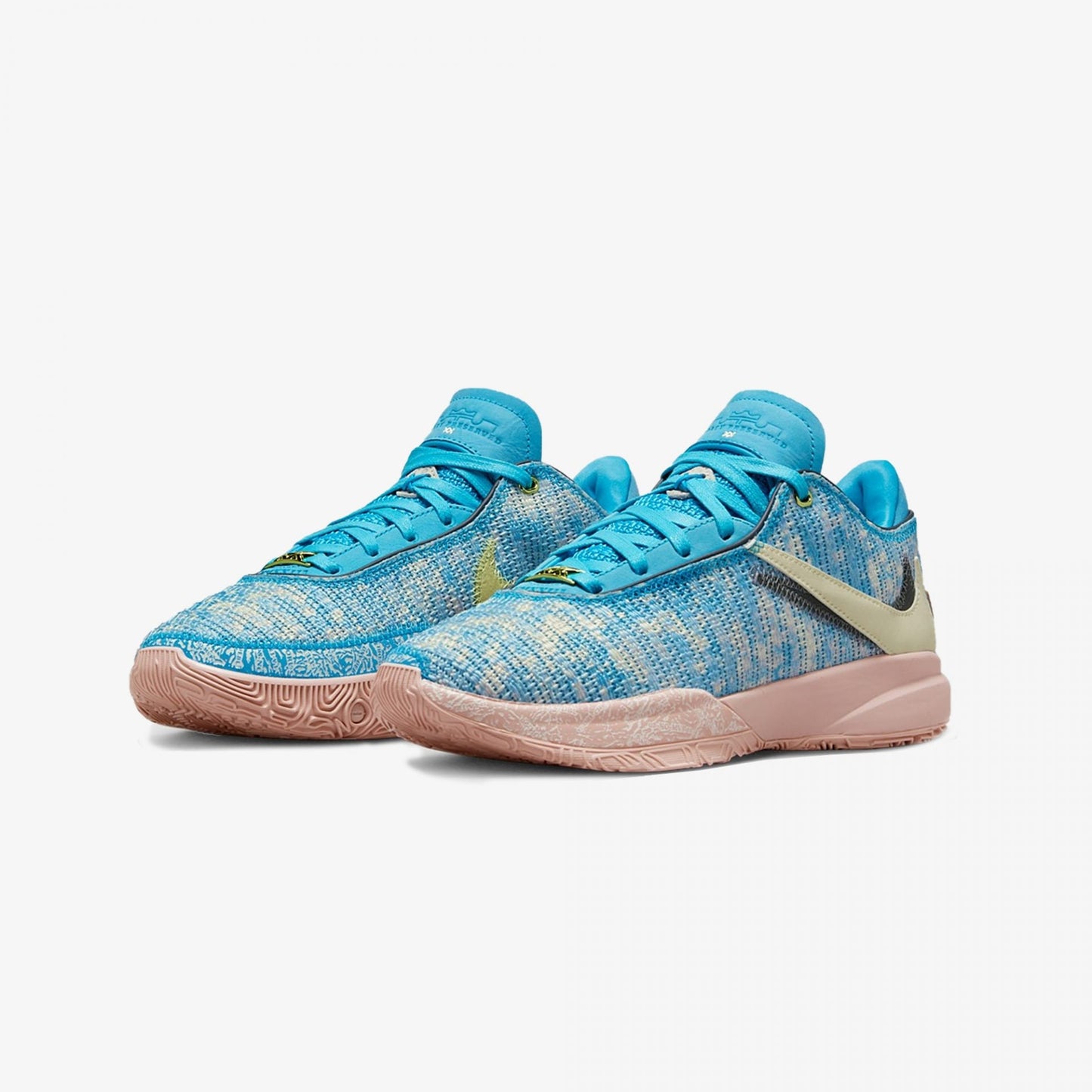 Nike | LEBORN XX ASW EP { BLUE LIGHTNING/COCONUT MILK