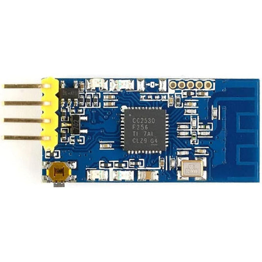 2.4G zigbee wireless serial transceiver module CC2530 data transparent transmission point to point broadcast mode TTL