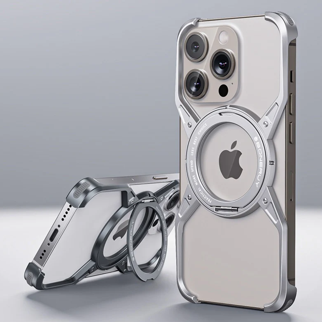 Titanium Frameless Cooling Bracket Case - iPhone