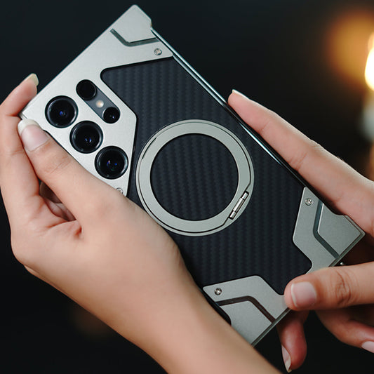 Reinforced Carbon Fiber Armor Case - Samsung