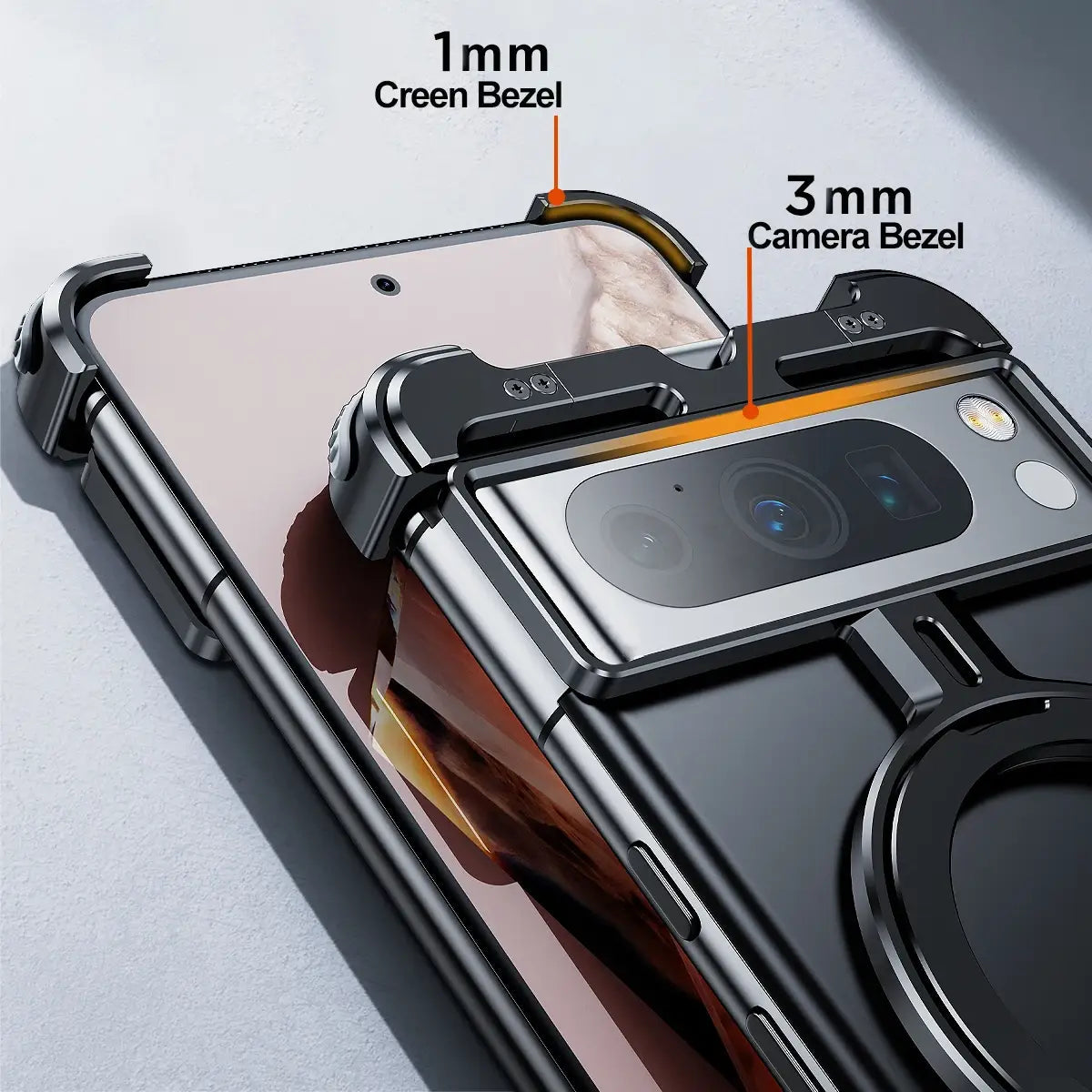 Pivot Guard Magnetic Ring Stand Case - Google