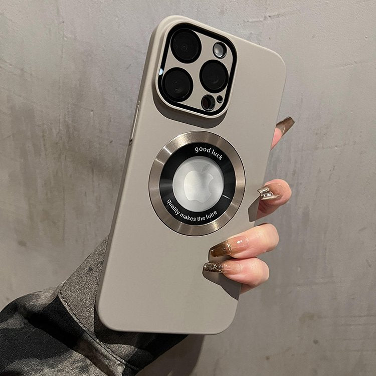 Matte Lens Film Shockproof Magsafe Case - iPhone