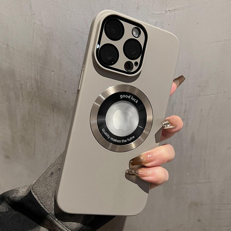 Matte Lens Film Shockproof Magsafe Case - iPhone