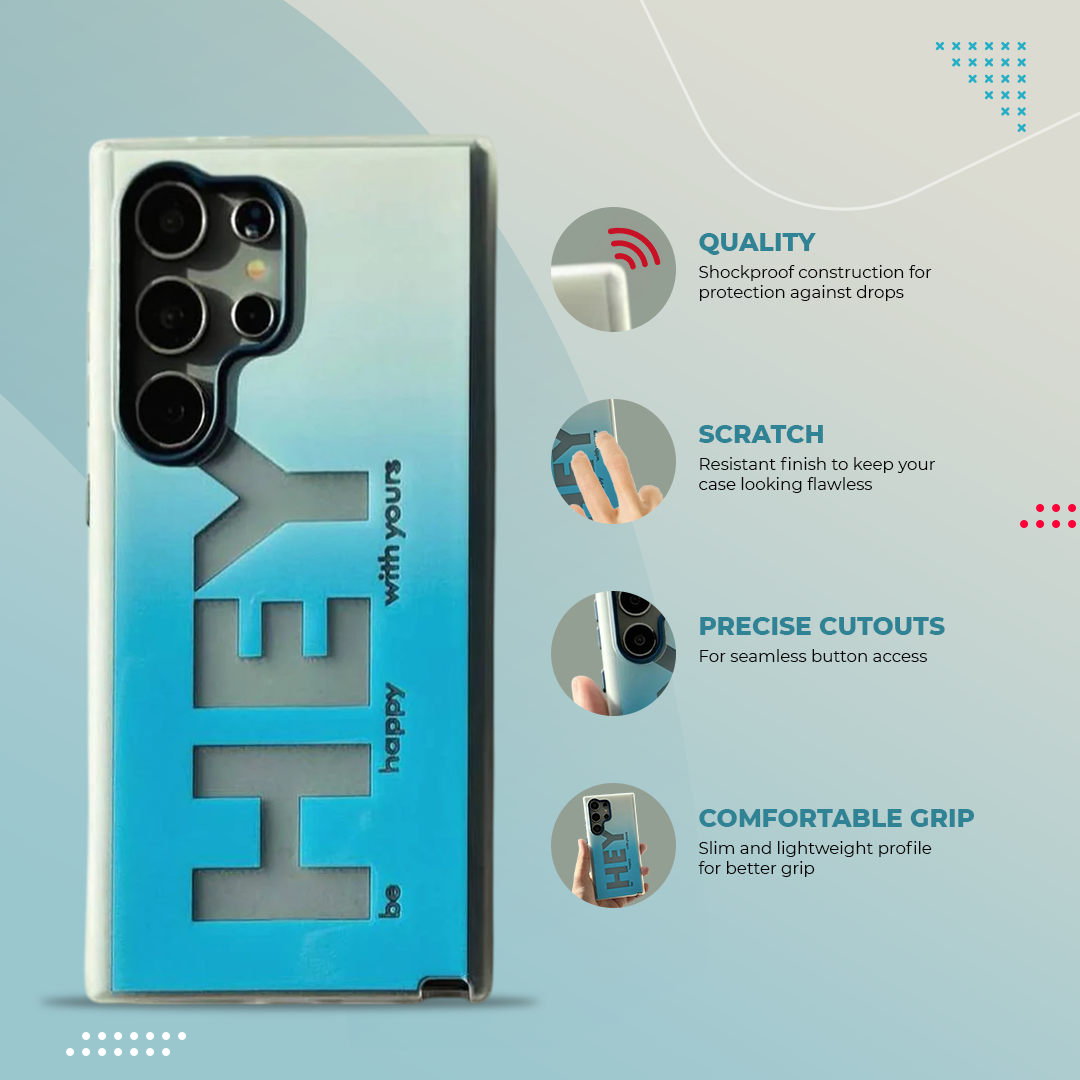 Hey Vibe Gradient Case - Samsung