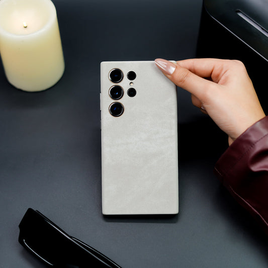 Sleek Textured Fabric Shield Case - Samsung